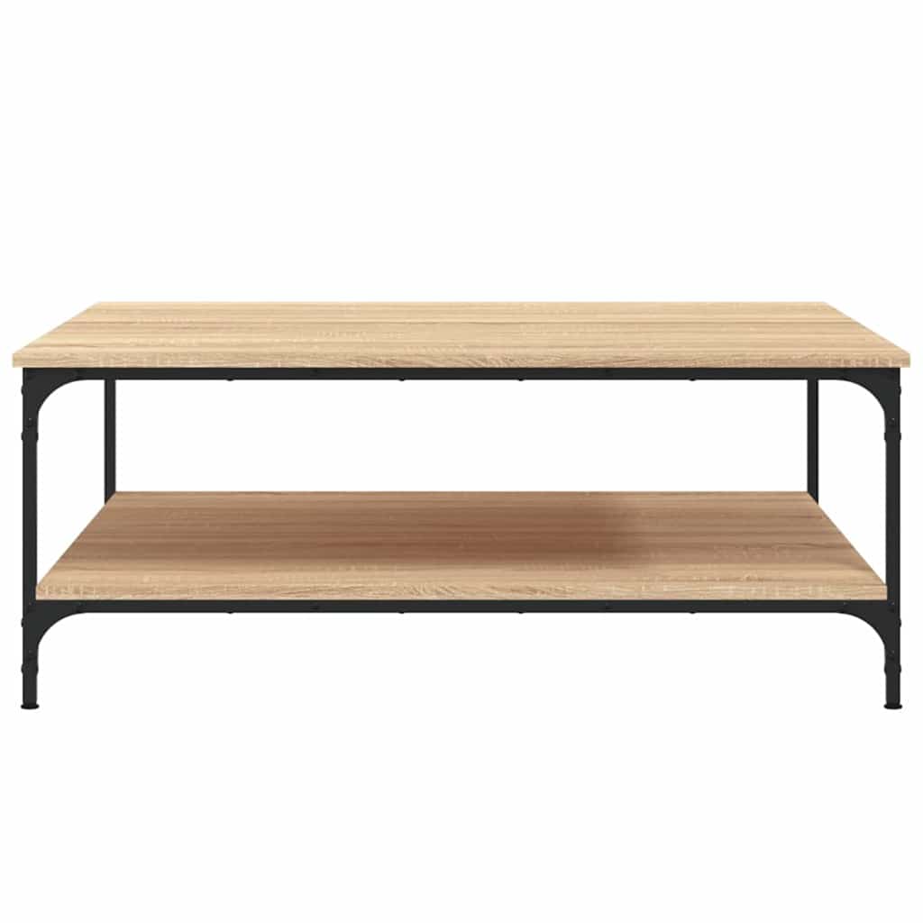 Salongbord Sofabord Sonoma Eik 100x100x40 cm