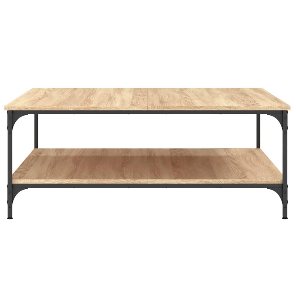 Salongbord Sofabord Sonoma Eik 100x100x40 cm