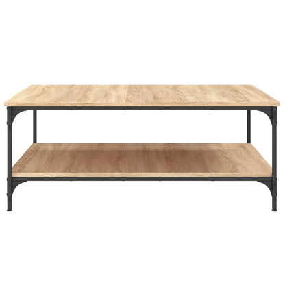 Salongbord Sofabord Sonoma Eik 100x100x40 cm