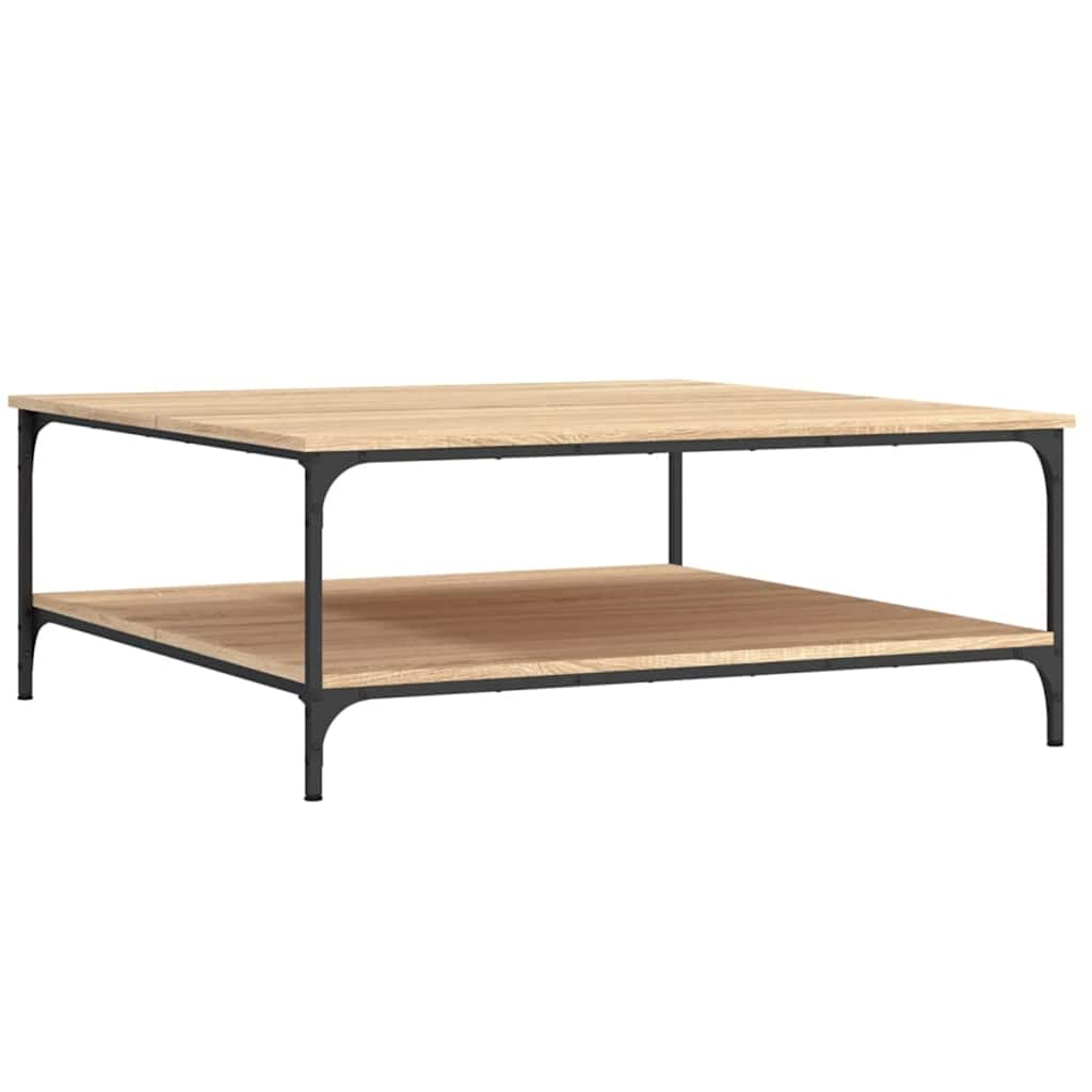 Salongbord Sofabord Sonoma Eik 100x100x40 cm