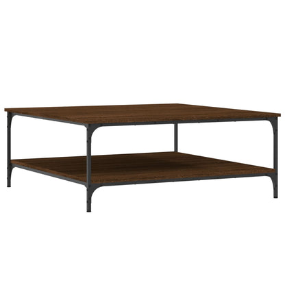 Salongbord Sofabord Brun Eik 100x100x40 cm