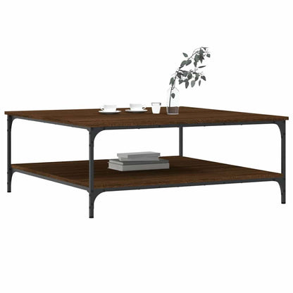 Salongbord Sofabord Brun Eik 100x100x40 cm