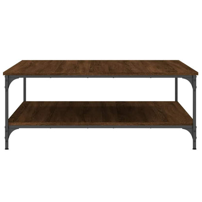 Salongbord Sofabord Brun Eik 100x100x40 cm