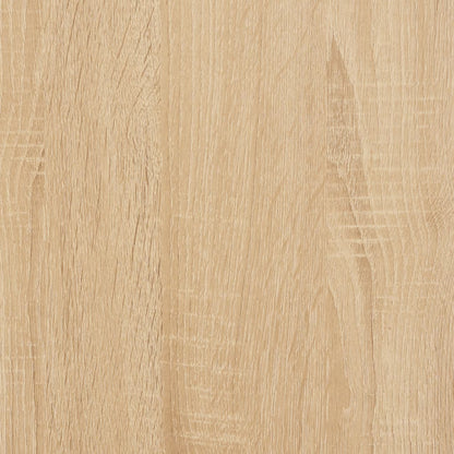 Avlastningsbord konsollbord Sonoma Eik 160x30x75 cm jern