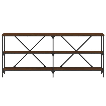Avlastningsbord konsollbord Brun Eik 180x30x75 cm