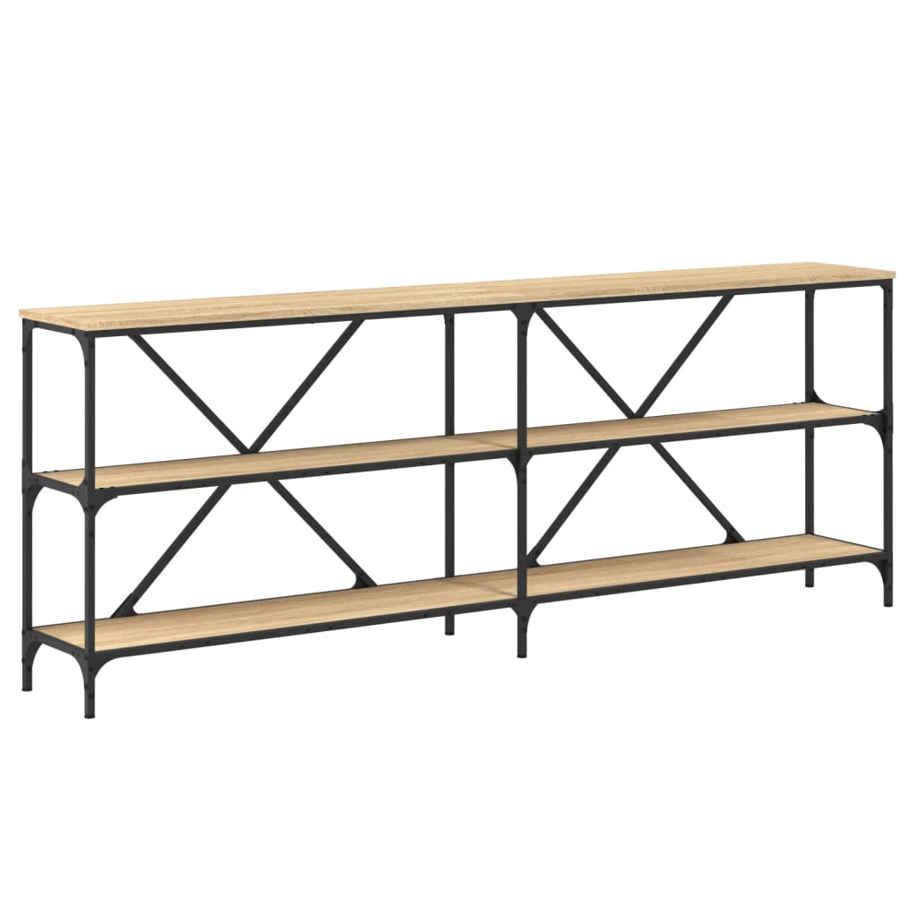Avlastningsbord konsollbord Sonoma Eik 200x30x75 cm