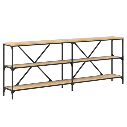 Avlastningsbord konsollbord Sonoma Eik 200x30x75 cm