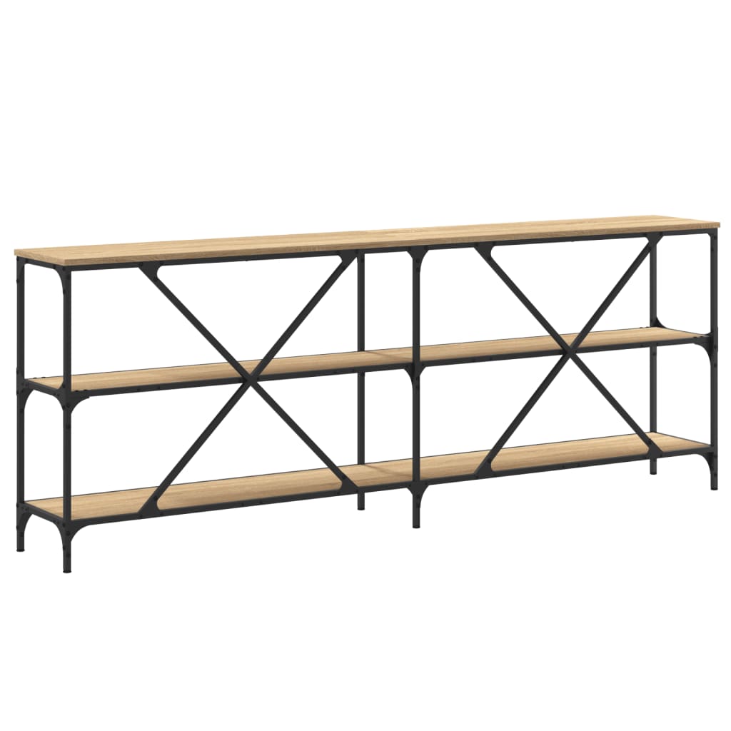 Avlastningsbord konsollbord Sonoma Eik 200x30x75 cm
