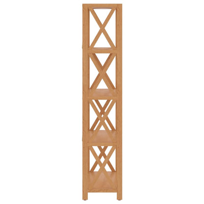 Bokhylle Tre 5 etasjer 80x30x146 cm heltre eik