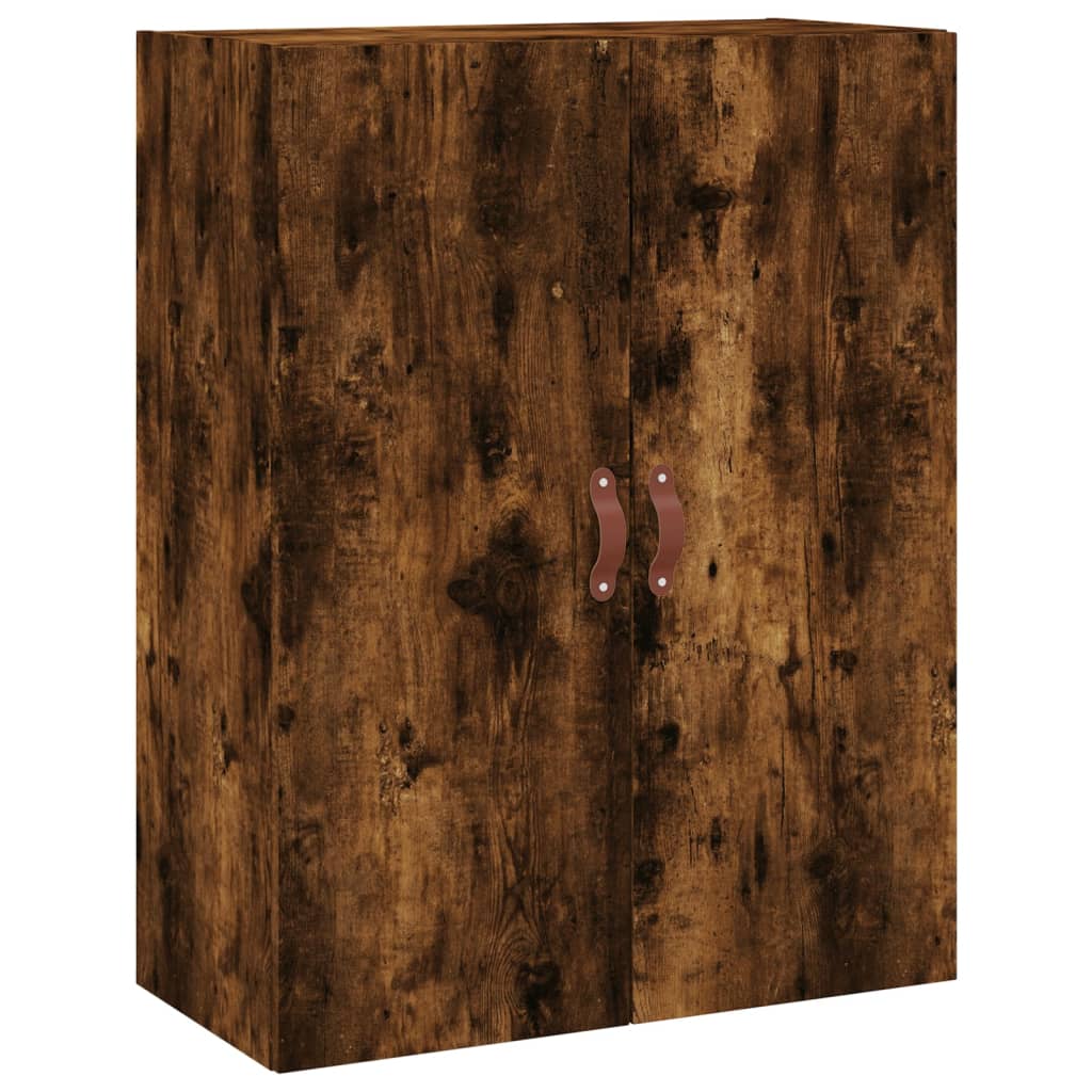 Veggskap Røkt Eik 69,5x34x90 cm