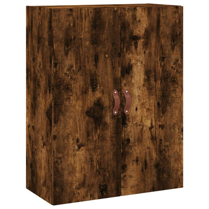 Veggskap Røkt Eik 69,5x34x90 cm