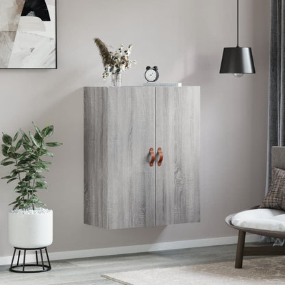 Veggskap Sonoma Grå 69,5x34x90 cm