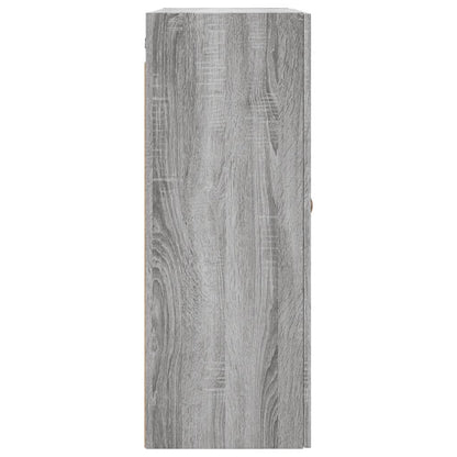 Veggskap Sonoma Grå 69,5x34x90 cm