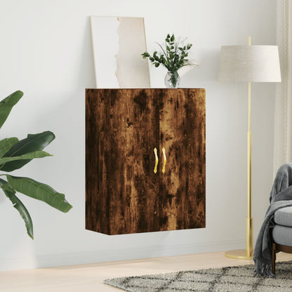 Veggskap Røkt Eik 69,5x34x90 cm