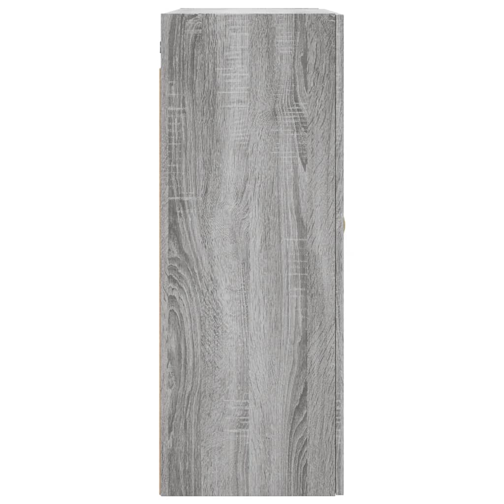 Veggskap Sonoma Grå 69,5x34x90 cm