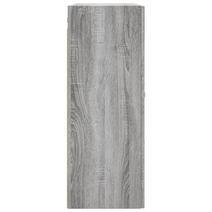 Veggskap Sonoma Grå 69,5x34x90 cm