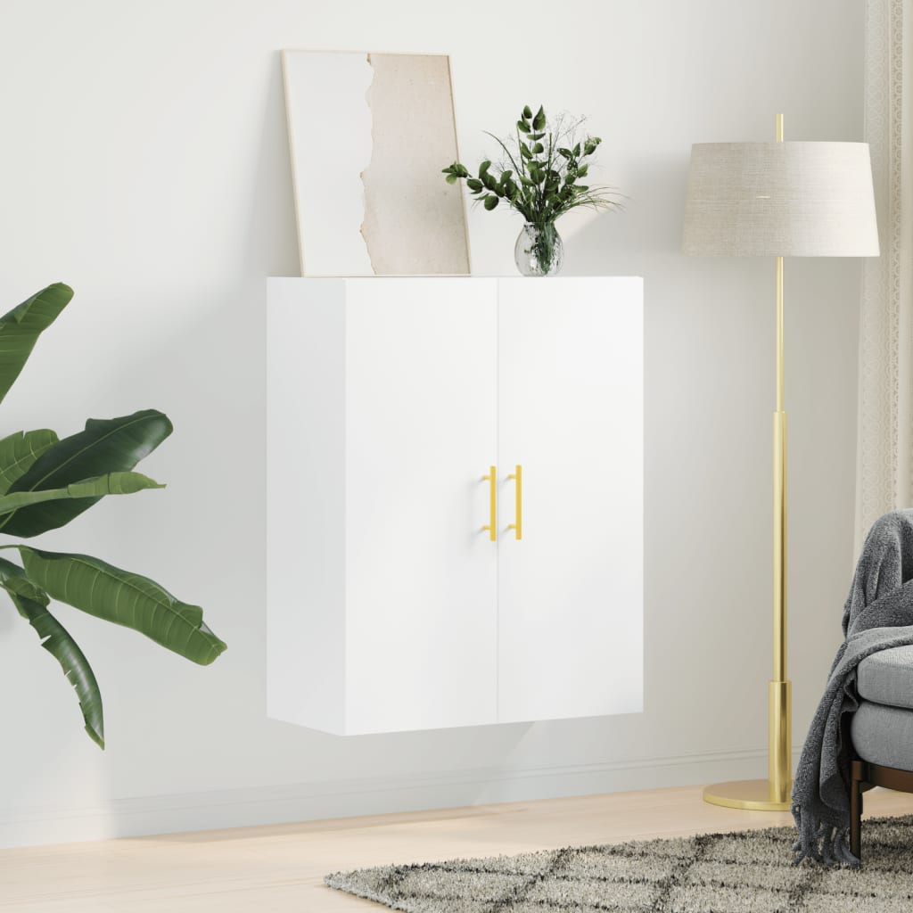 Veggskap Hvit 69,5x34x90 cm