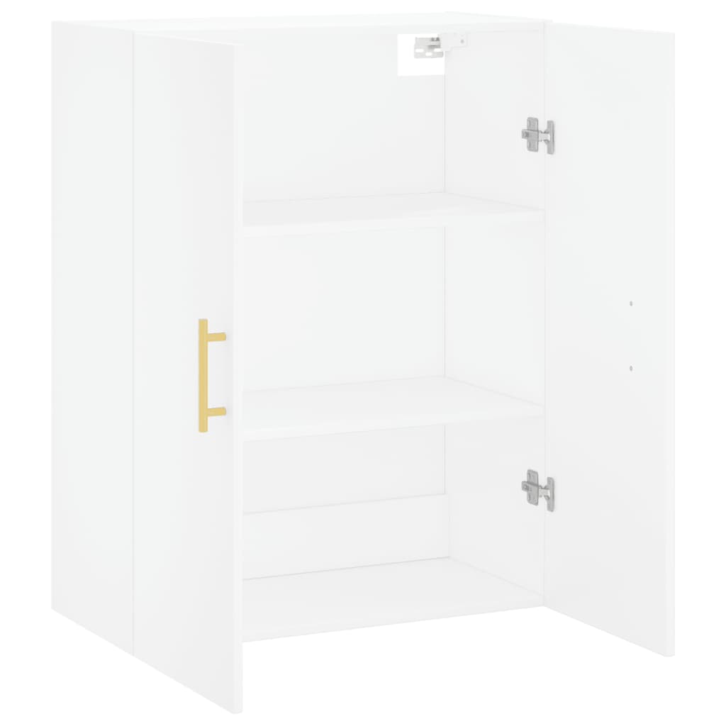 Veggskap Hvit 69,5x34x90 cm