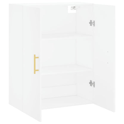 Veggskap Hvit 69,5x34x90 cm