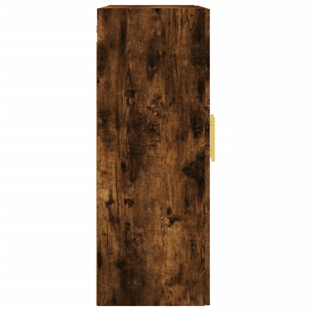 Veggskap Røkt Eik 69,5x34x90 cm