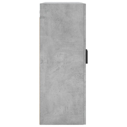 Veggskap Betonggrå 69,5x34x90 cm