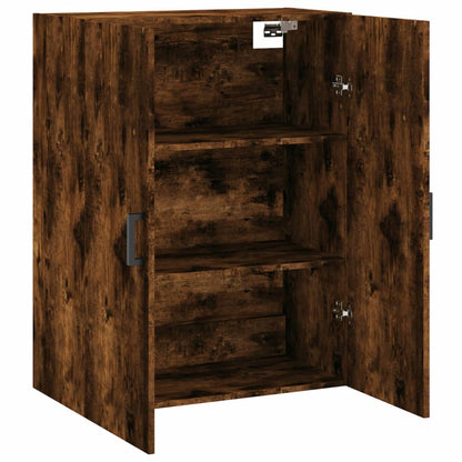 Veggskap Røkt Eik 69,5x34x90 cm