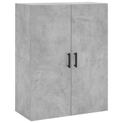 Veggskap Betonggrå 69,5x34x90 cm