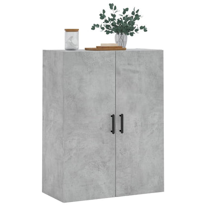 Veggskap Betonggrå 69,5x34x90 cm