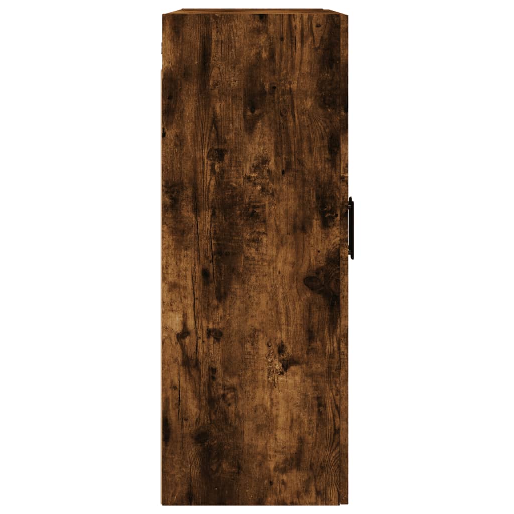 Veggskap Røkt Eik 69,5x34x90 cm
