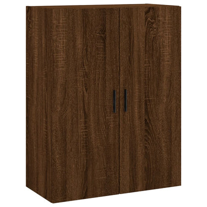 Veggskap Brun Eik 69,5x34x90 cm