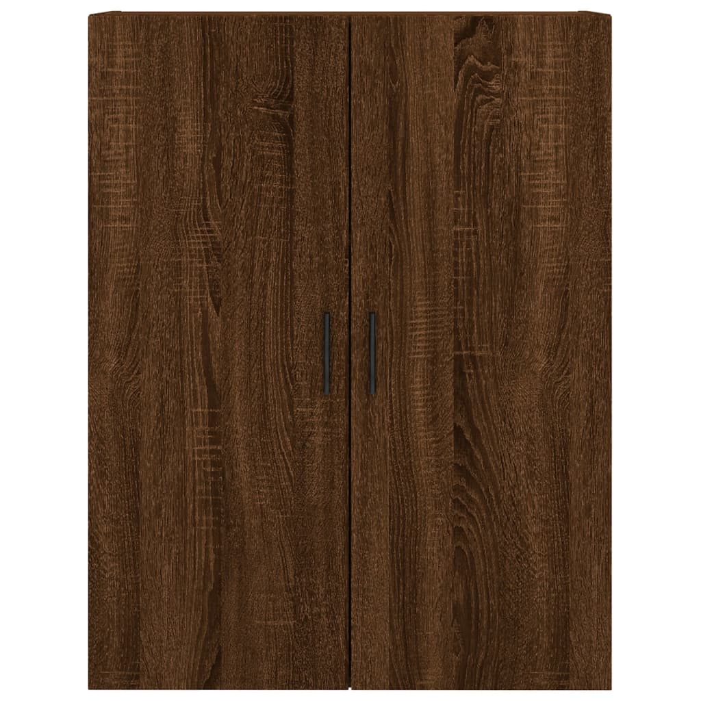 Veggskap Brun Eik 69,5x34x90 cm