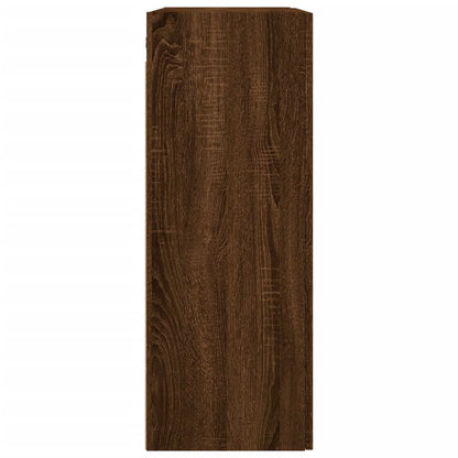 Veggskap Brun Eik 69,5x34x90 cm