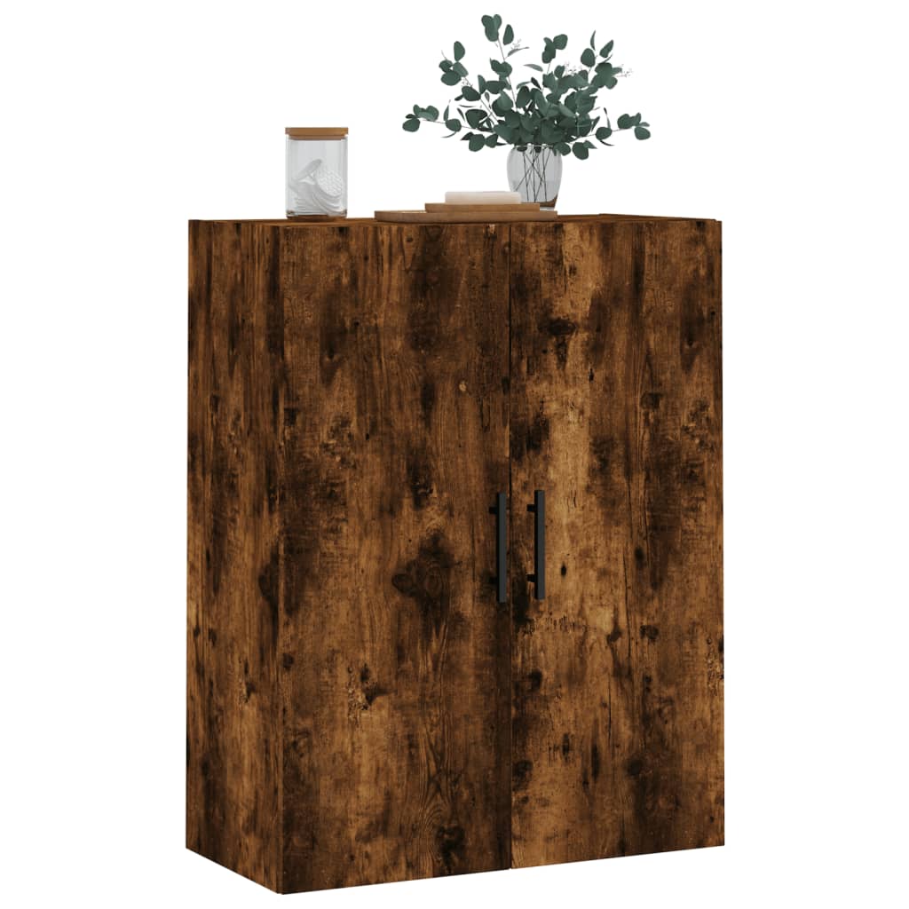Veggskap Røkt Eik 69,5x34x90 cm
