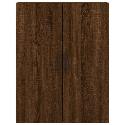 Veggskap Brun Eik 69,5x34x90 cm