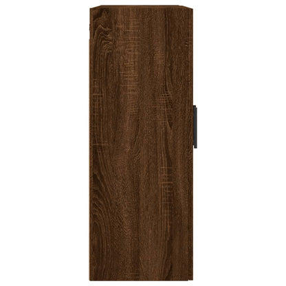 Veggskap Brun Eik 69,5x34x90 cm