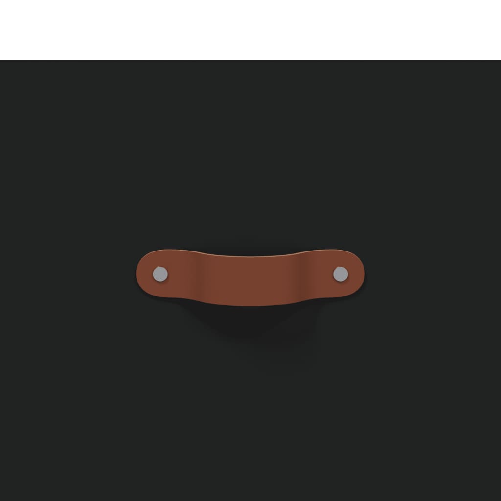 TV-Møbel Svart TV-benk 102x36x50 cm