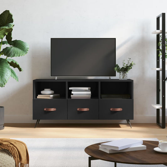 TV-Møbel Svart TV-benk 102x36x50 cm
