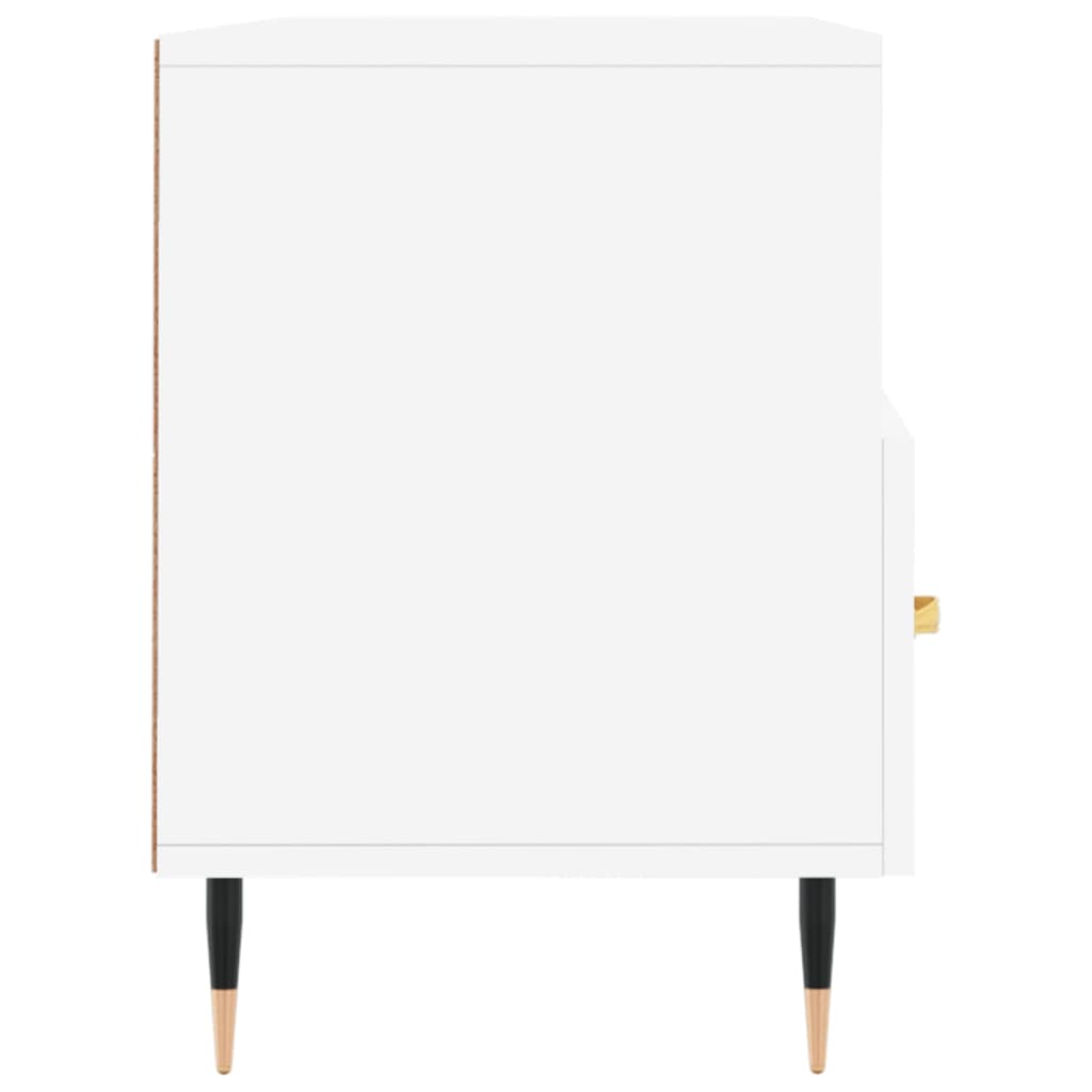 TV-Møbel Hvit Tv-benk 102x36x50 cm