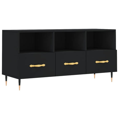 TV-Møbel Svart TV-benk 102x36x50 cm