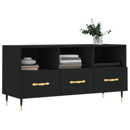 TV-Møbel Svart TV-benk 102x36x50 cm