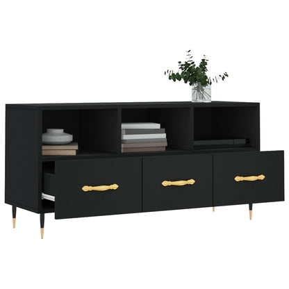 TV-Møbel Svart TV-benk 102x36x50 cm
