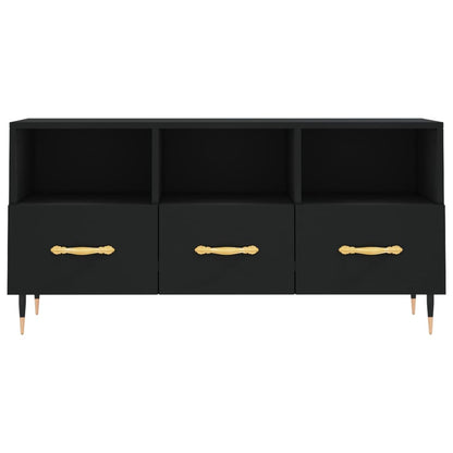 TV-Møbel Svart TV-benk 102x36x50 cm