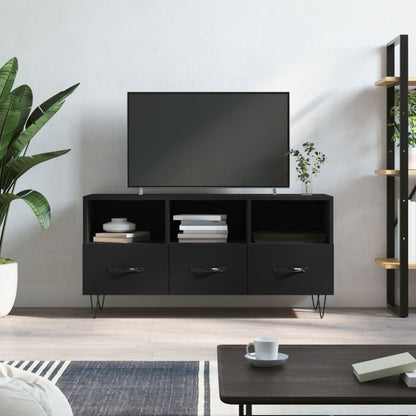 TV-Møbel Svart TV-benk 102x36x50 cm