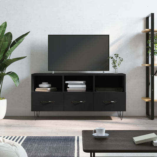 TV-Møbel Svart TV-benk 102x36x50 cm