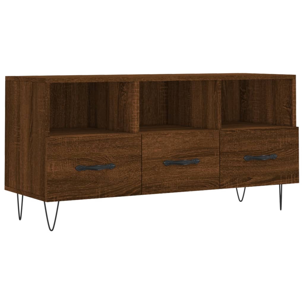 TV-Møbel Brun Eik TV-benk 102x36x50 cm
