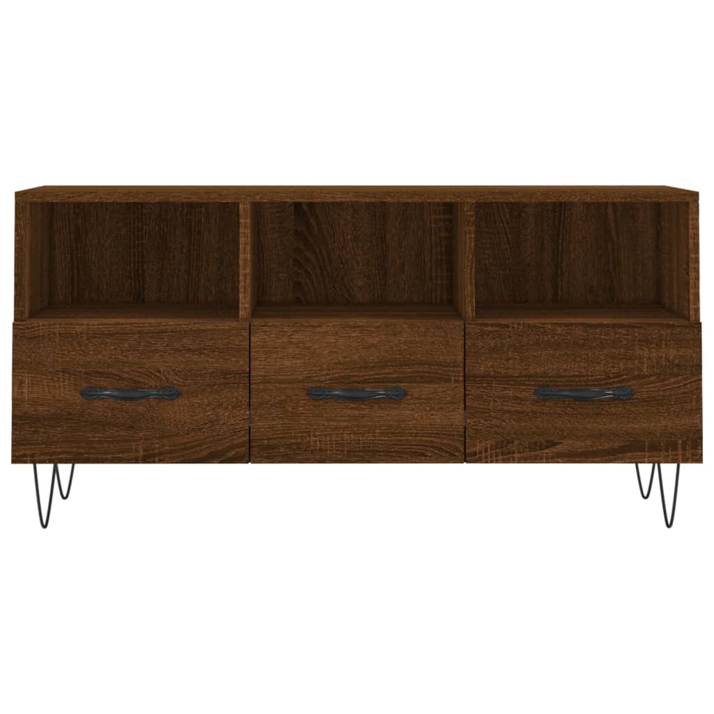TV-Møbel Brun Eik TV-benk 102x36x50 cm