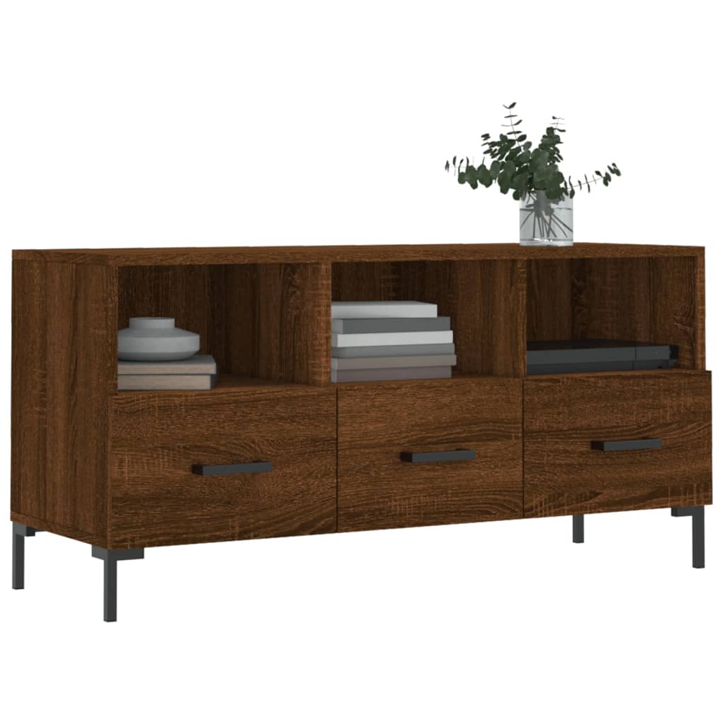 TV-Møbel Brun Eik TV-benk 102x36x50 cm