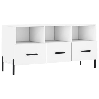 TV-Møbel Hvit TV-benk 102x36x50 cm