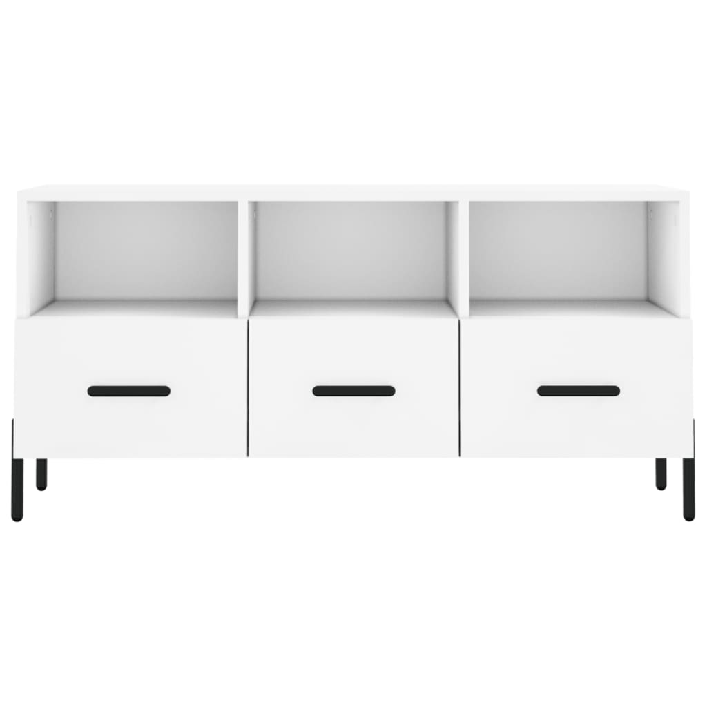 TV-Møbel Hvit TV-benk 102x36x50 cm