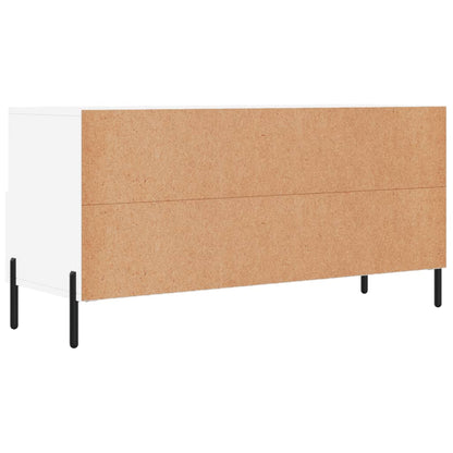 TV-Møbel Hvit TV-benk 102x36x50 cm